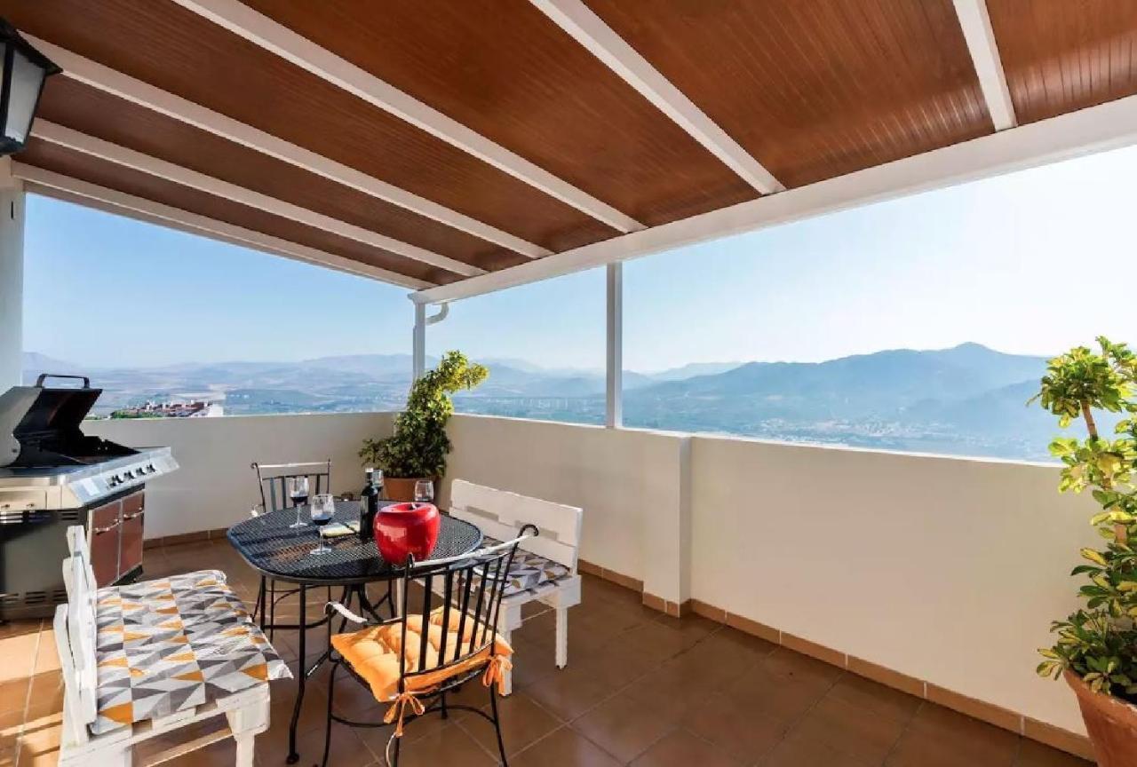 Appartement Atico Guadalhorce - Mirador Privado Con Barbacoa Y Solarium à Alora Extérieur photo